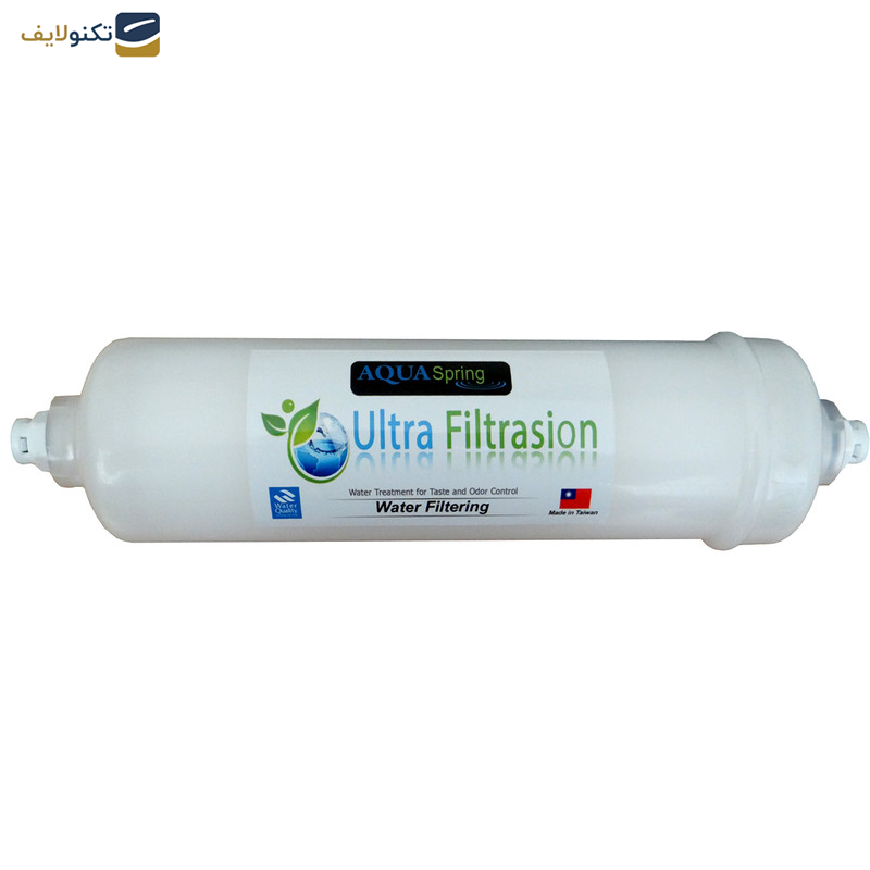 دستگاه تصفیه کننده آب آکوآ اسپرینگ مدل NF3800 به همراه فیلتر تصفیه آب مدل 01 مجموعه 3 عددی - 